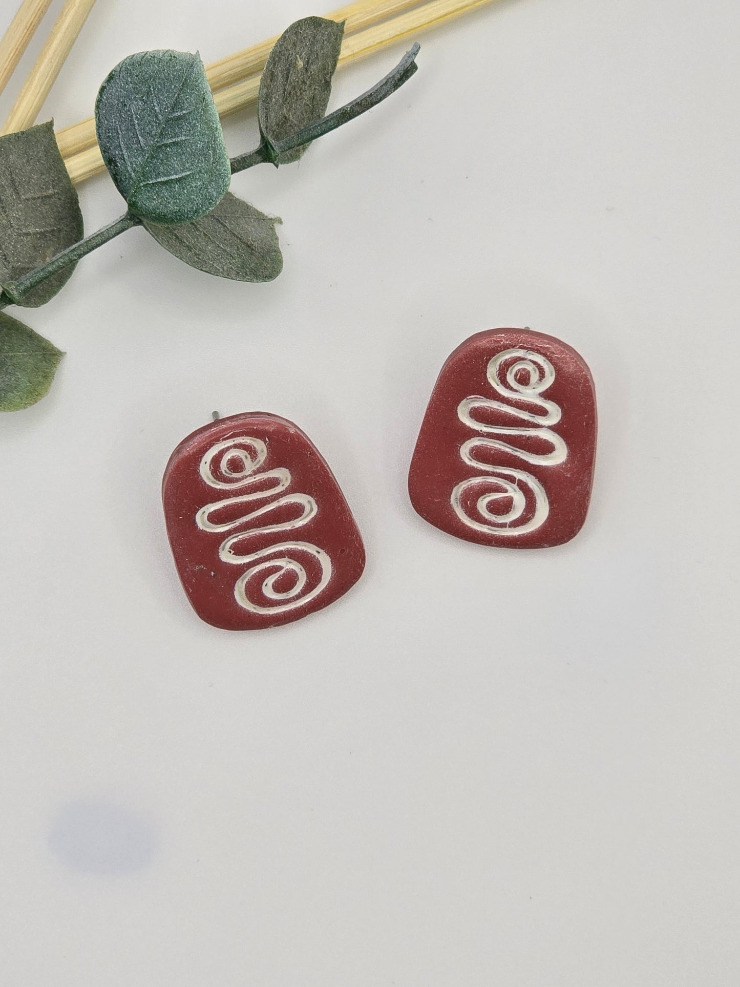 Yara - Tribal Collection Oval Stud Earrings (various colours)