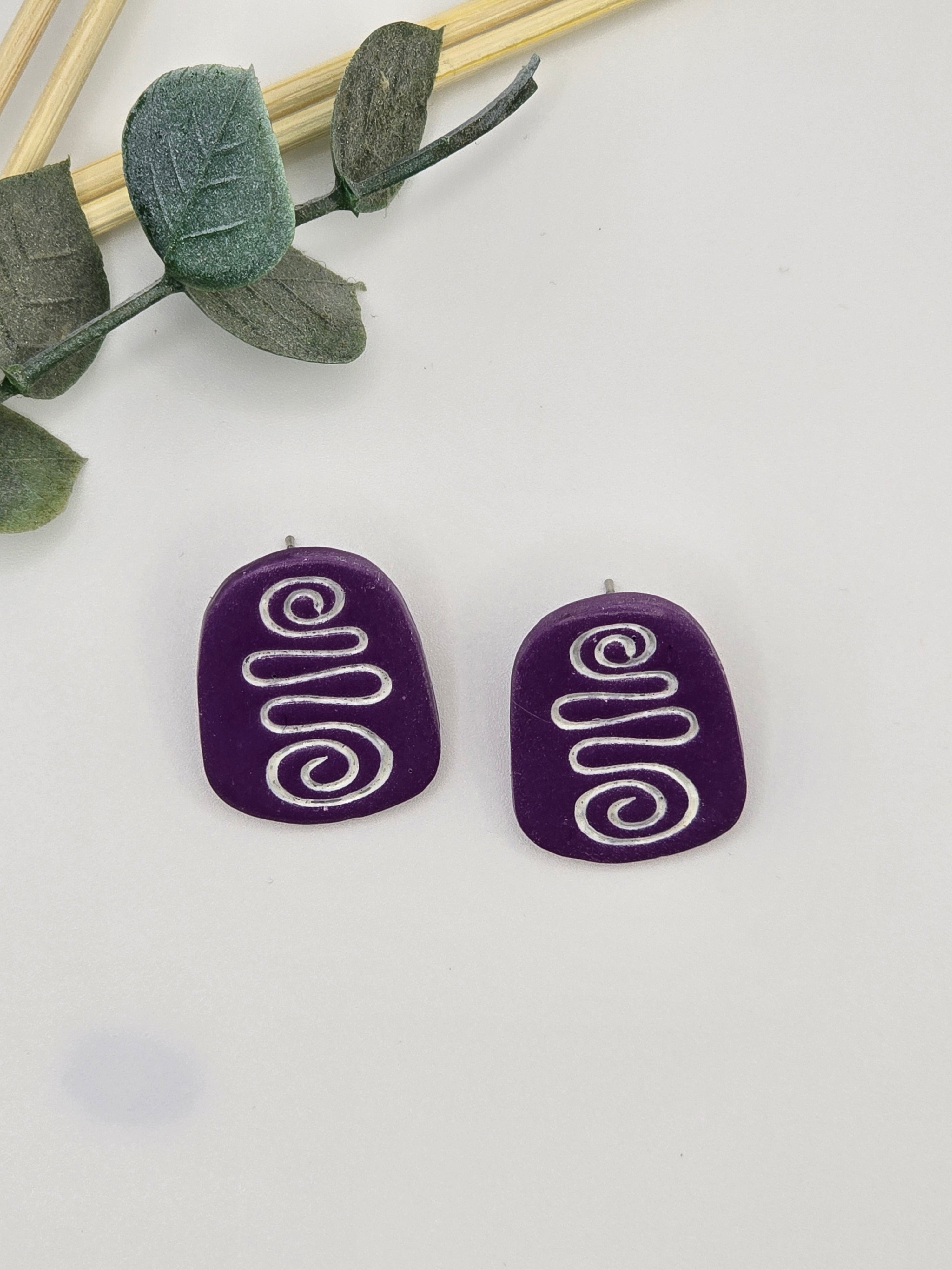 Tribal Stud Earrings