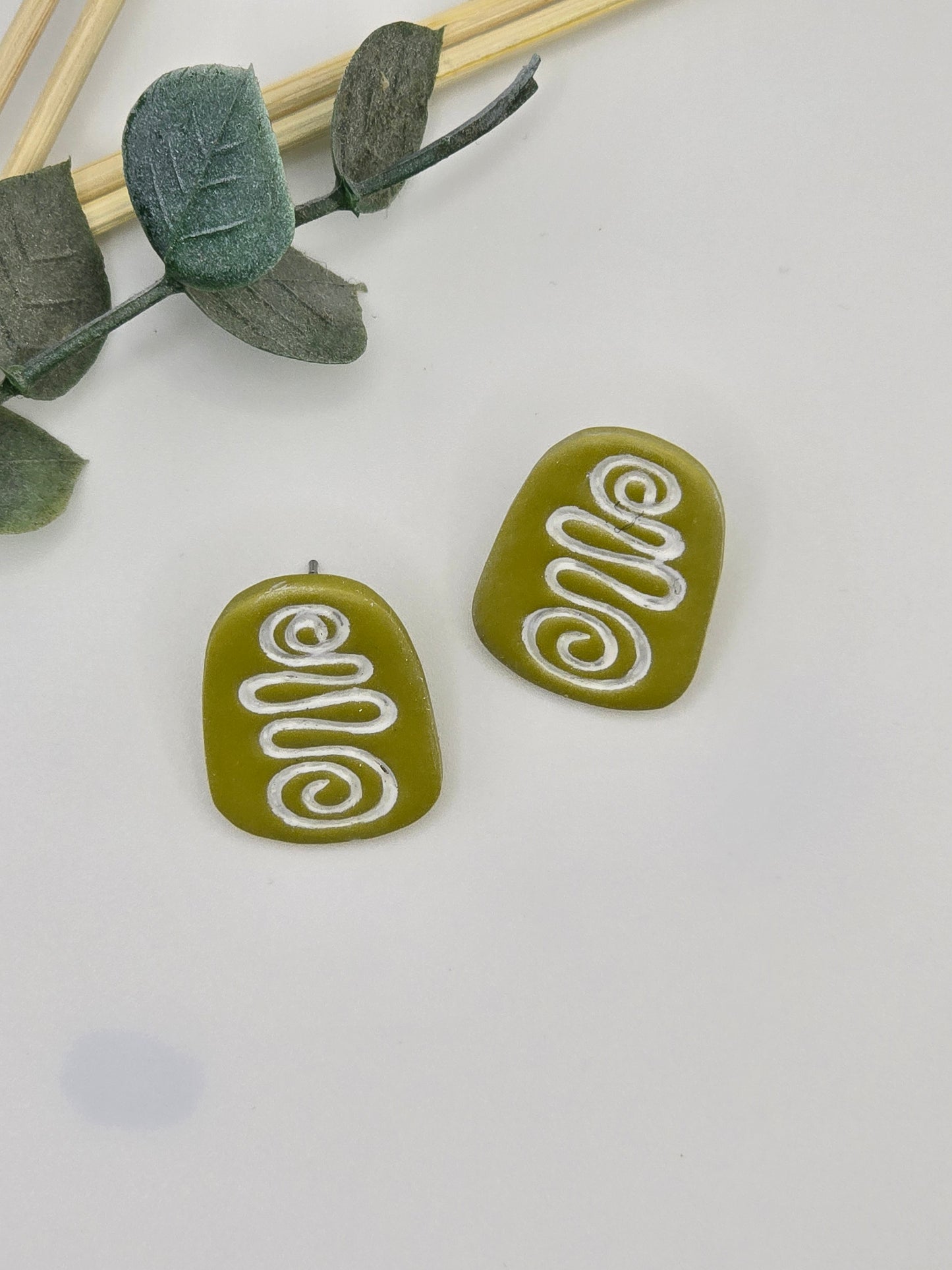 Yara - Tribal Collection Oval Stud Earrings (various colours)