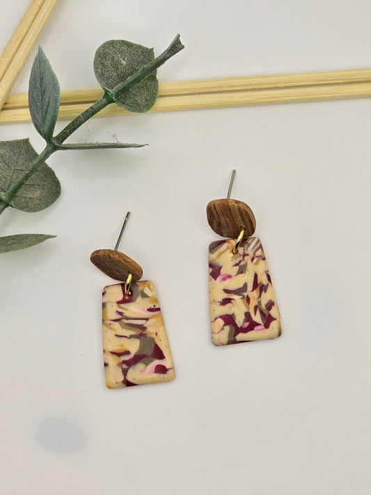 Marble - Earrings