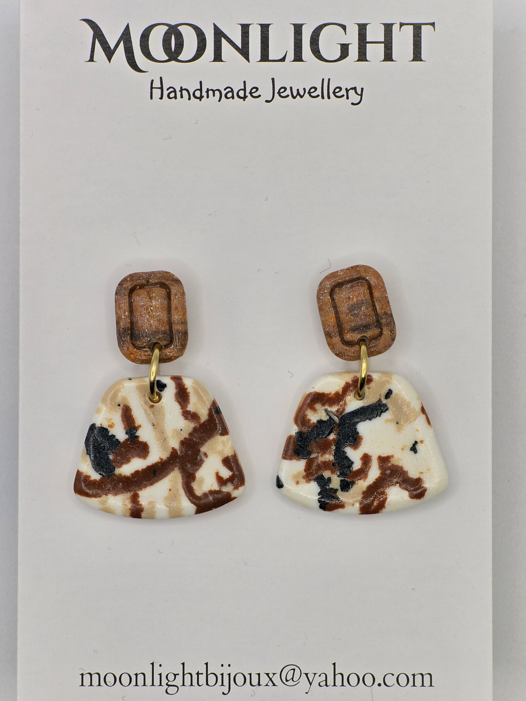 Multi Colour Earrings Caramel