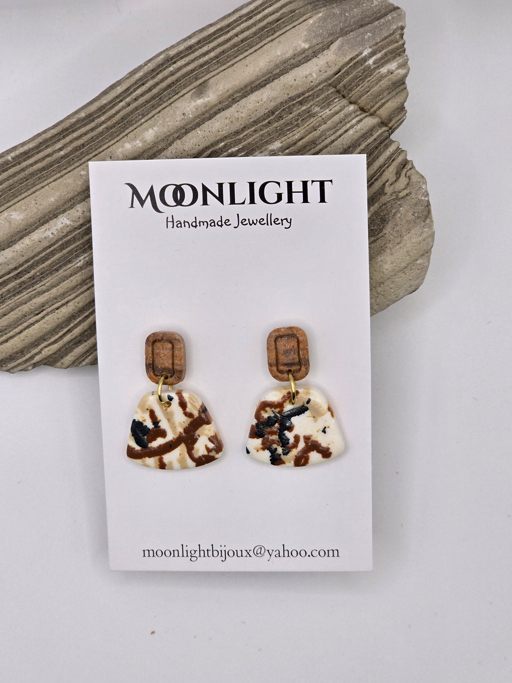 Multi Colour Earrings Caramel