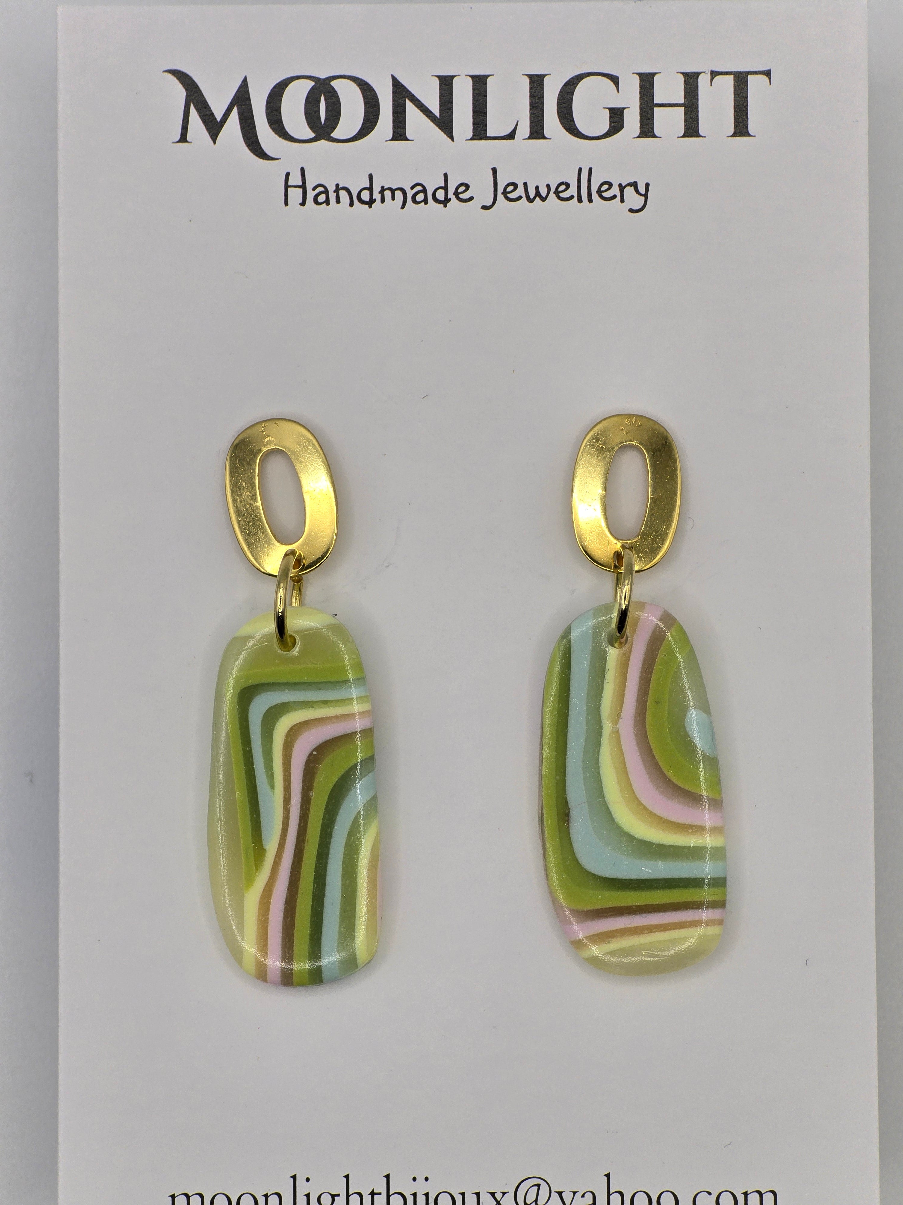 Translucent Lines - Earrings