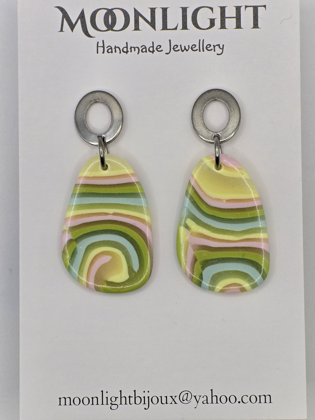 Translucent Lines - Earrings