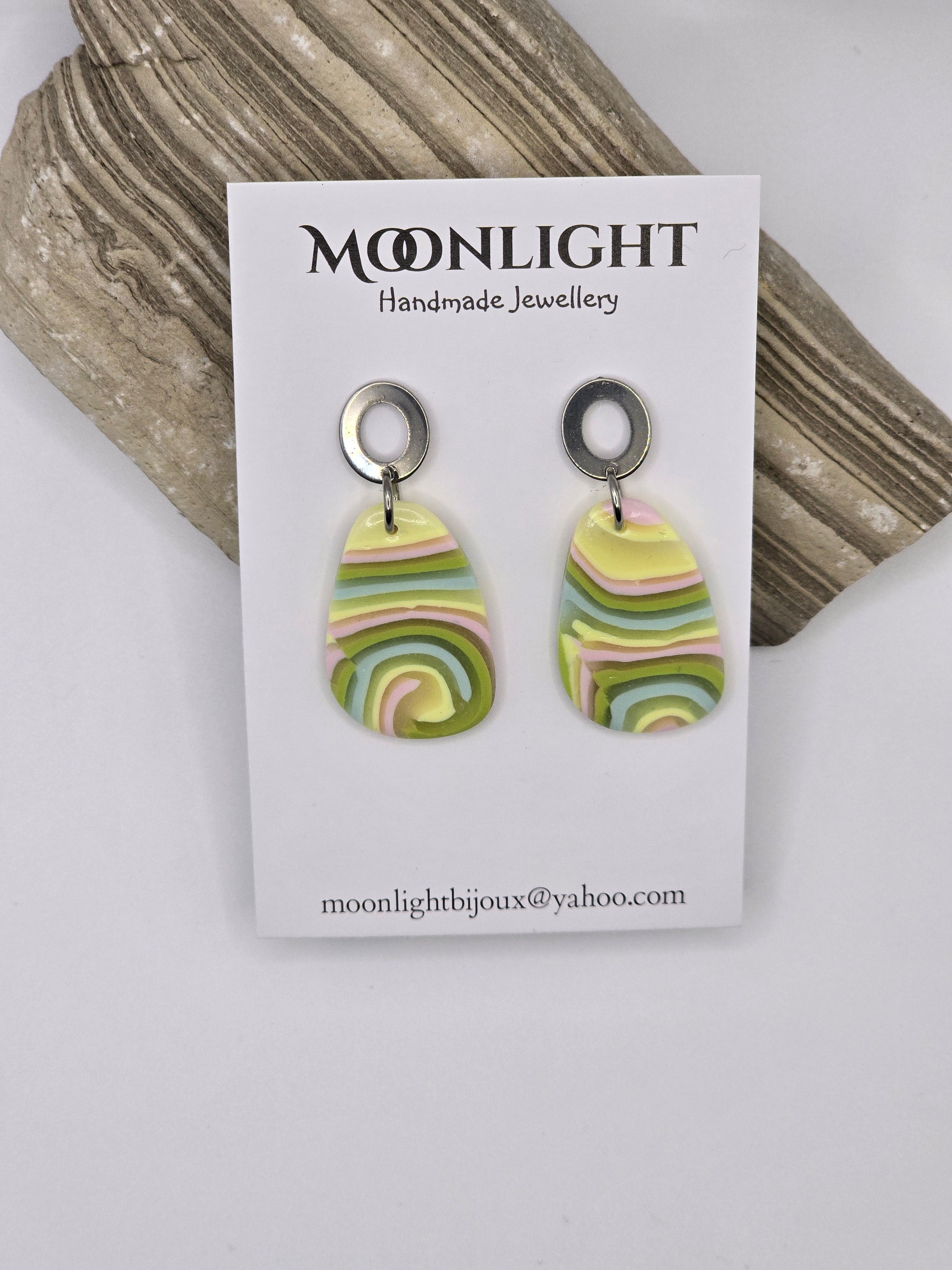 Translucent Lines - Earrings
