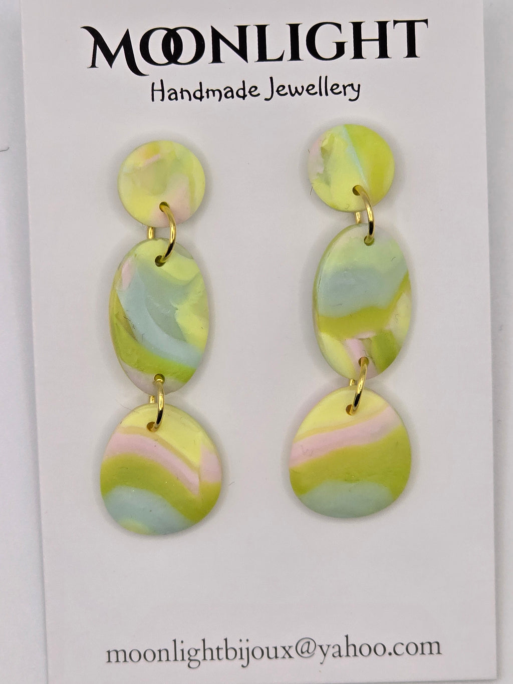 Translucent Marble - Earrings