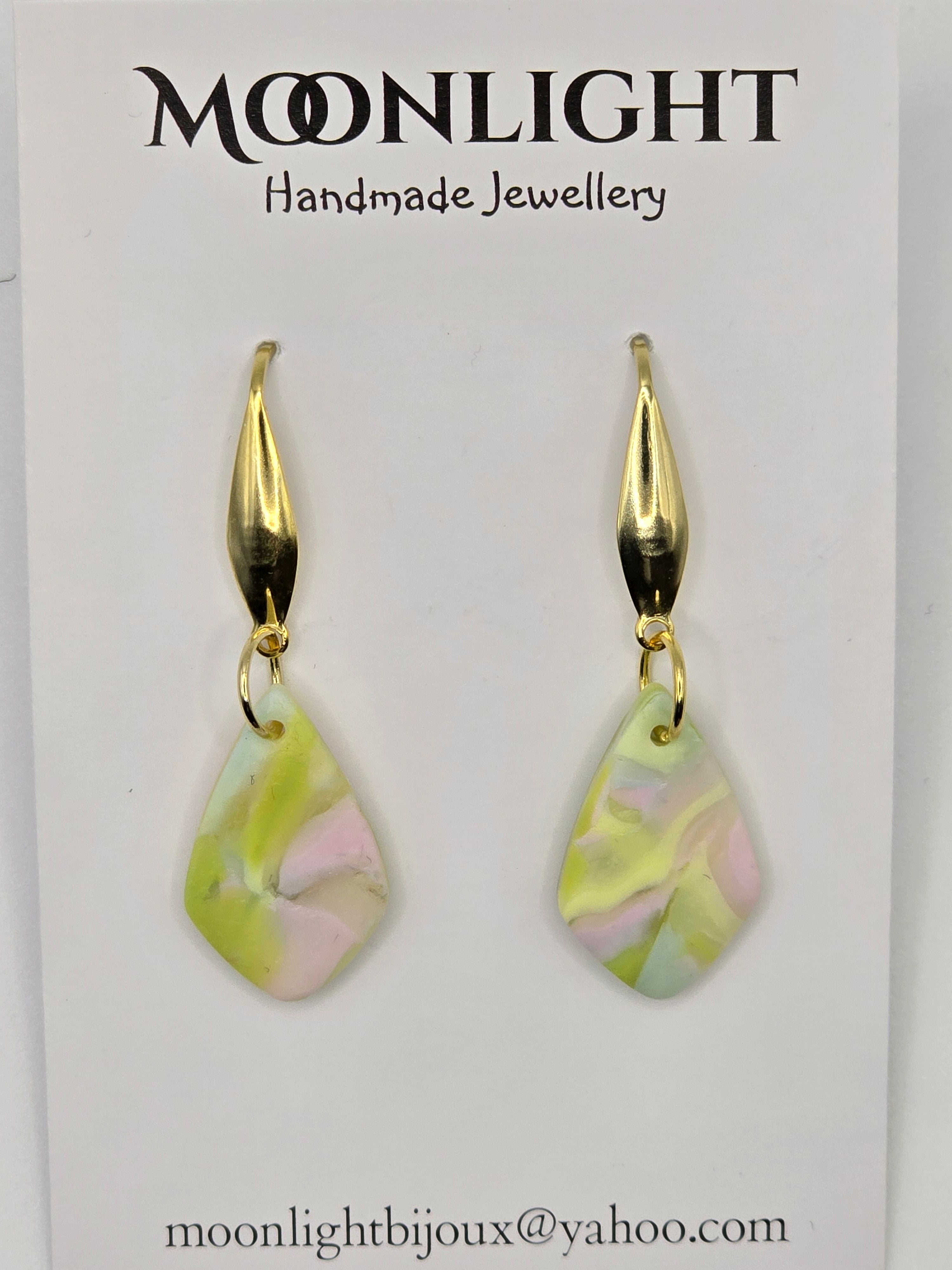 Translucent Marble - Earrings