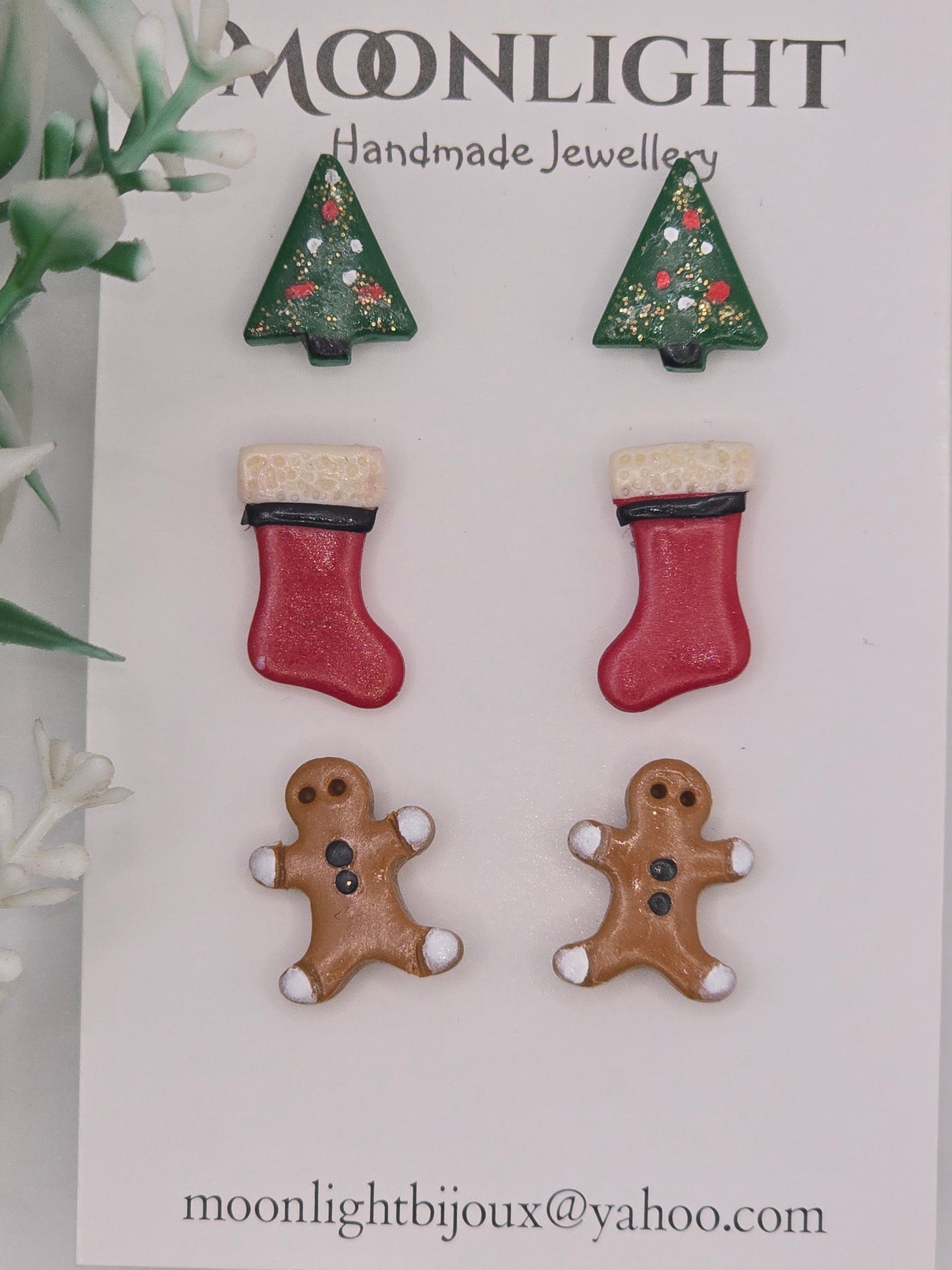 Christmas Collection Stud Earrings - TRIO