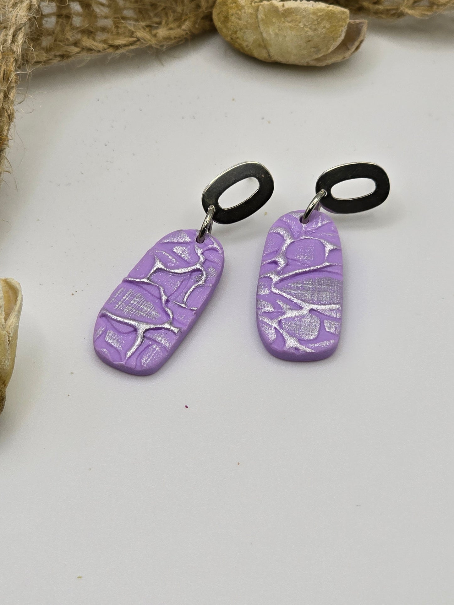 Luna Lilac Collection - Earrings (various shapes)