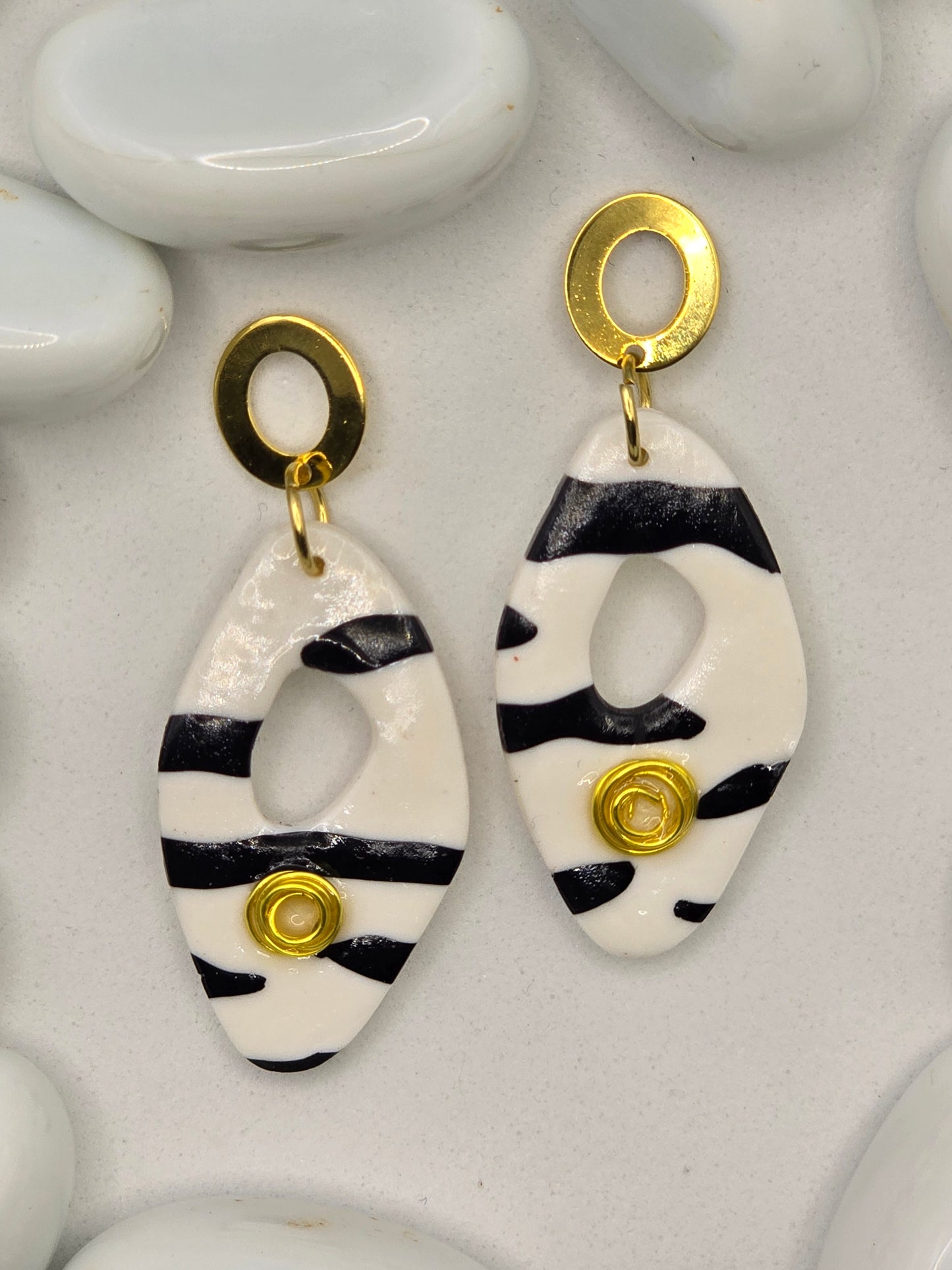 Zebra Collection - Earrings (various shapes)