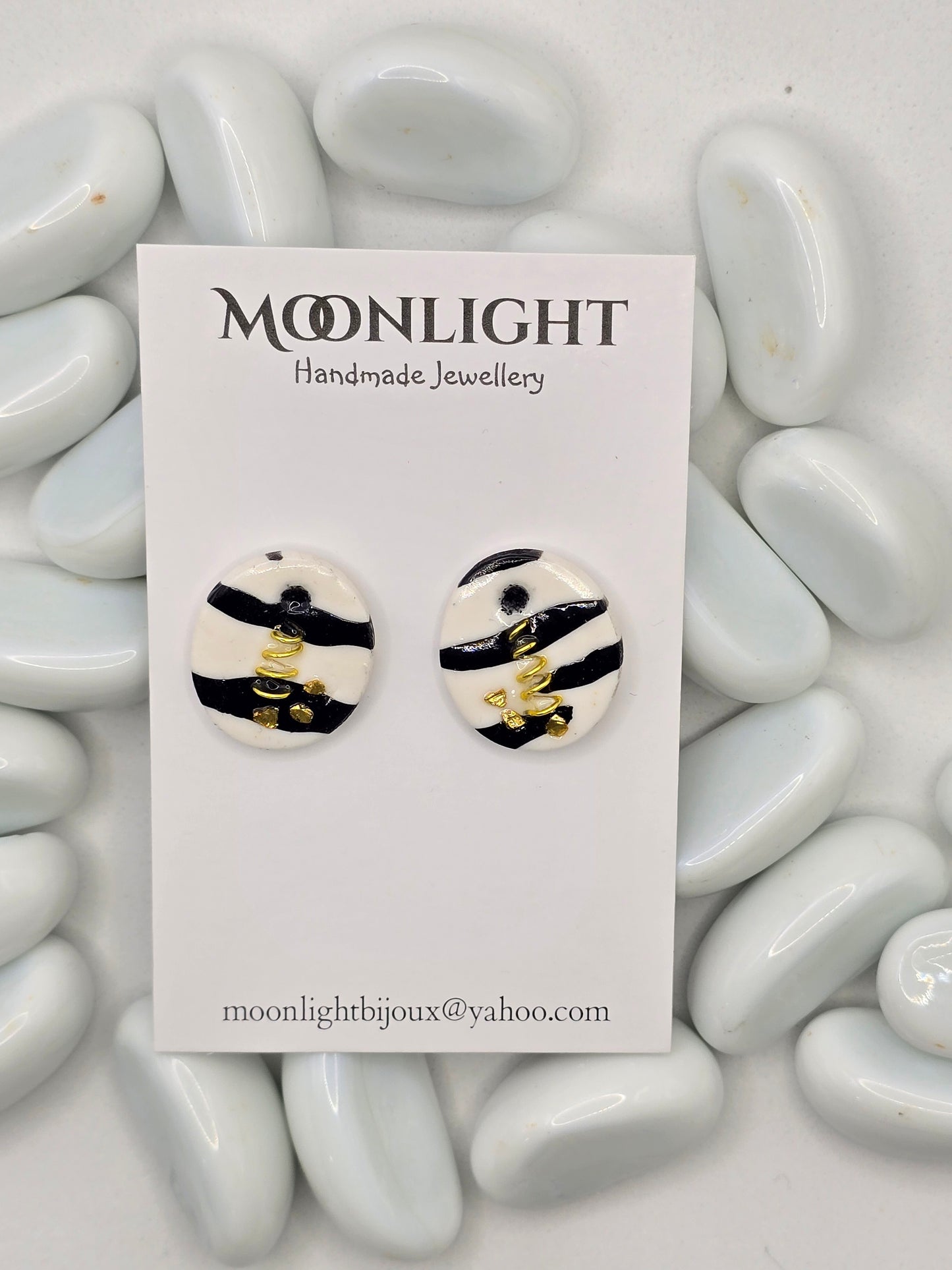Zebra Collection - Studs (various shapes)